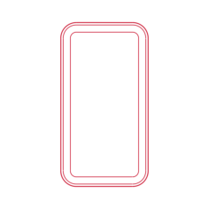 Objects Wall Mirrors Magis Deja Vu Mirror Rectangle Digital Sketch Svg Design, Free Vectors File